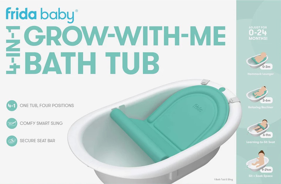 The Ultimate Review of the Frida Baby 4-in-1 Grow-with-Me Bathtub